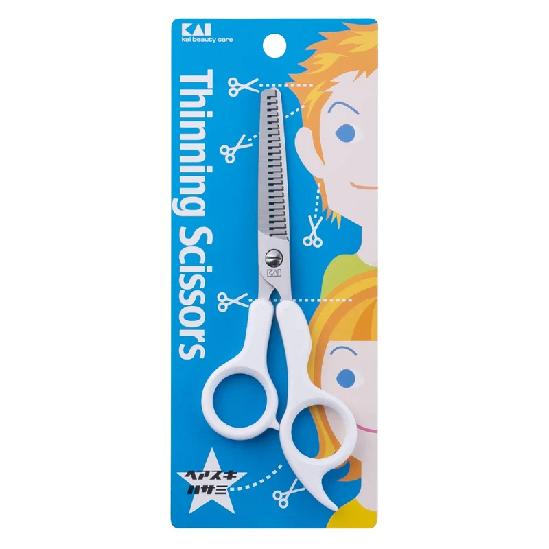 KAI Hair Thinning Scissors Professional KQ2006 Silver 6 5 Inch