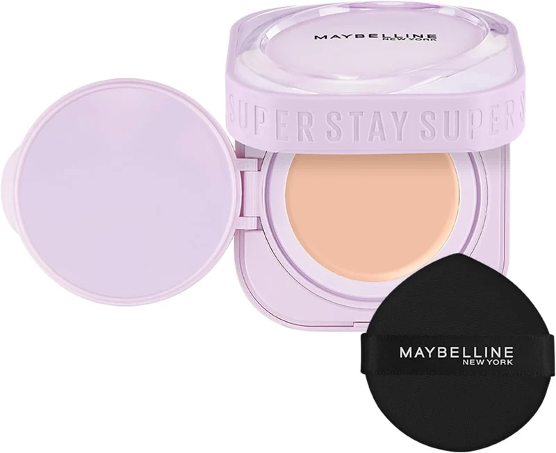 Maybelline SP Stay Cream Pact Foundation N10 Cream High Coverage Sensitive Skin