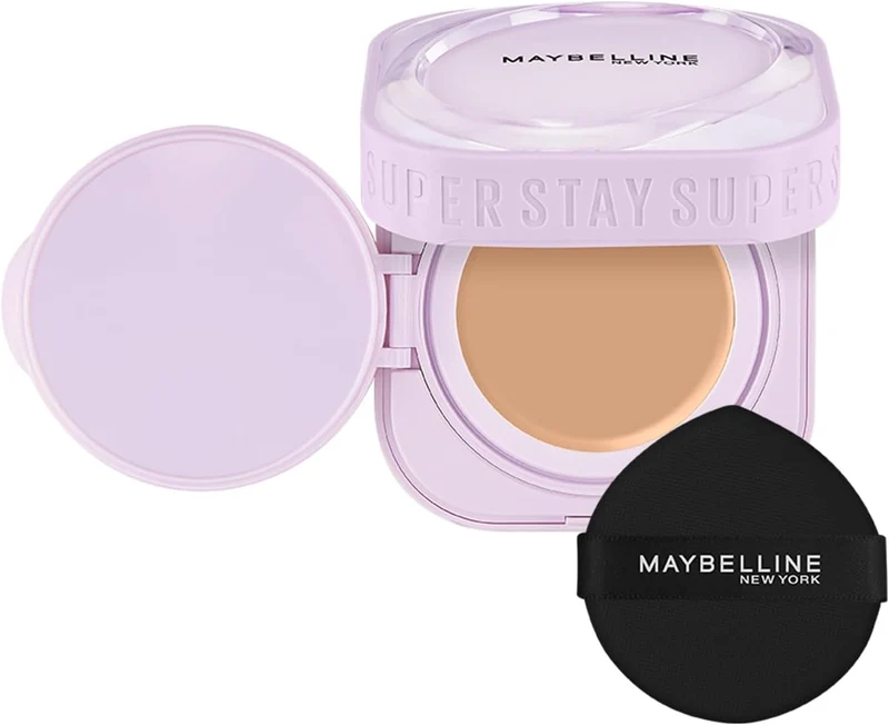 Maybelline SP Stay Cream Pact Foundation N10 Cream High Coverage Sensitive Skin
