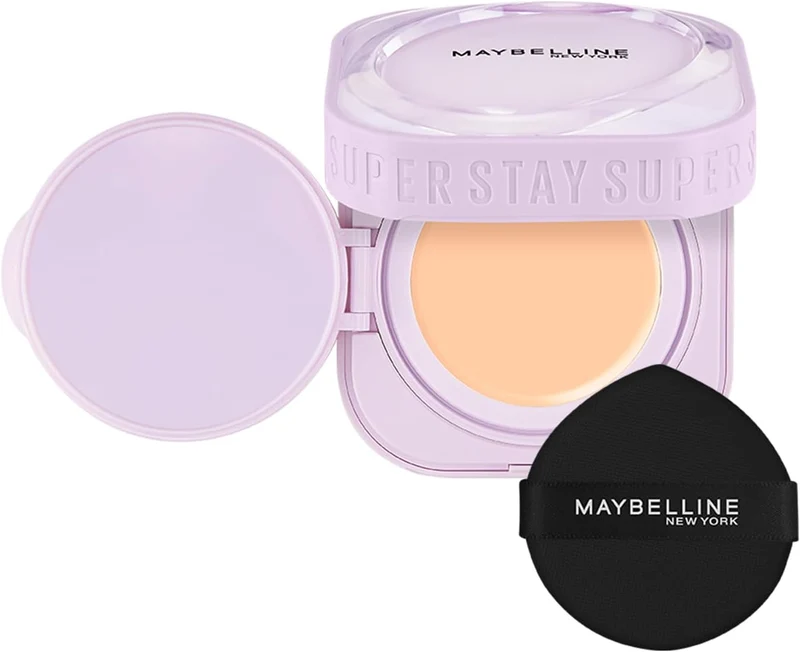 Maybelline SP Stay Cream Pact Foundation N10 Cream High Coverage Sensitive Skin