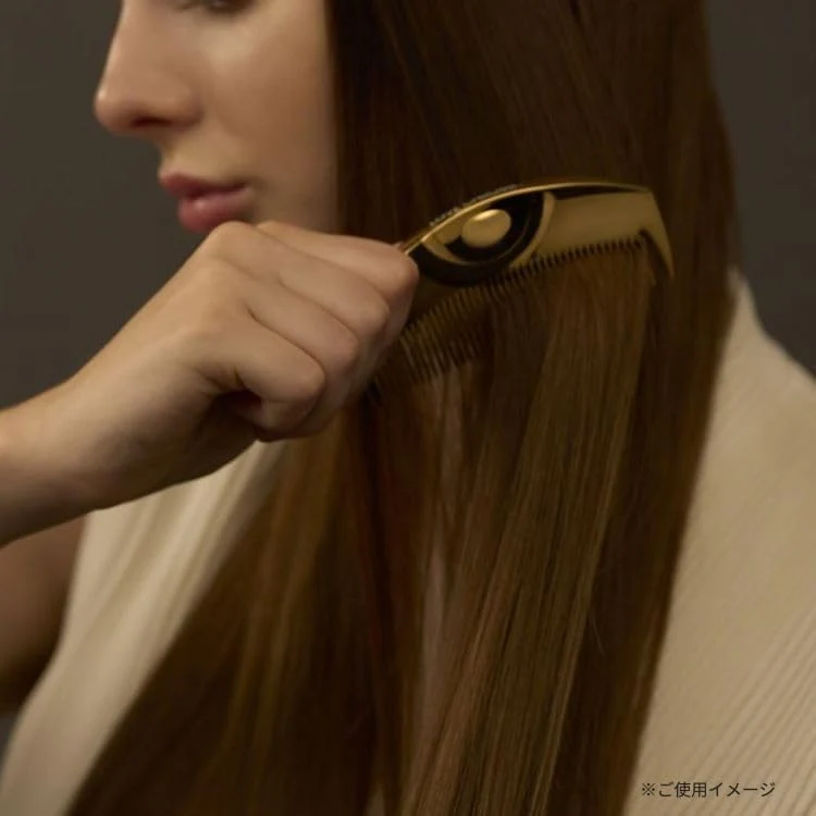 Love Chrome Premium Hair Comb PG Tsuki Black