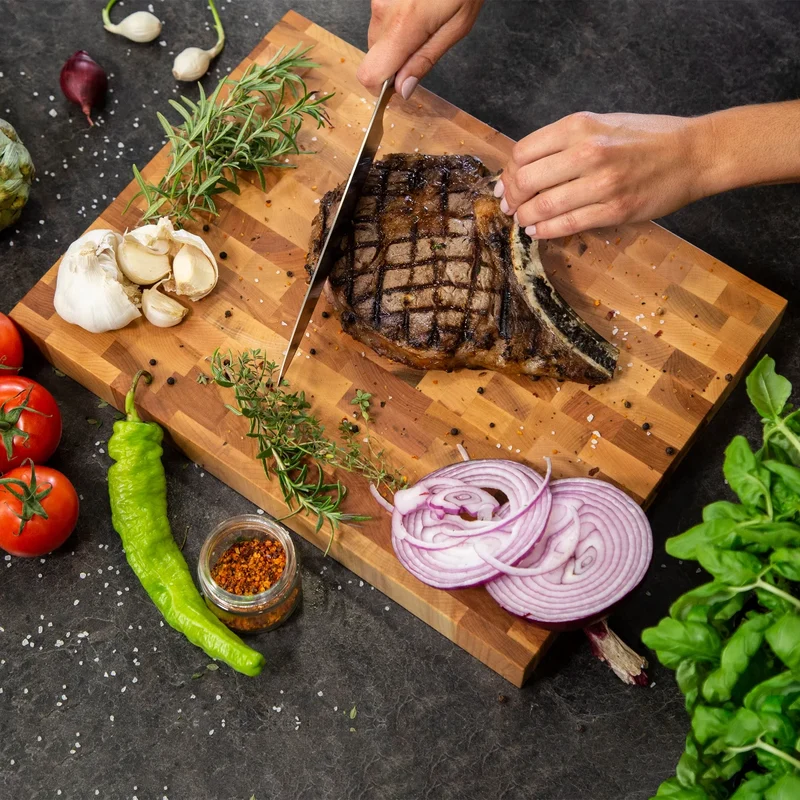 WOOD FOR CHEF - Grande Planche à Découper en Merisier