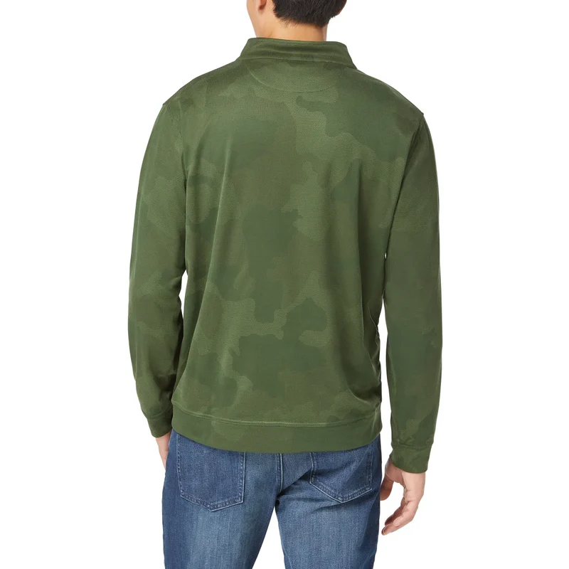 KIRKLAND SIGNATURE - Haut Performance à Fermeture à Glissière un Quart pour Homme