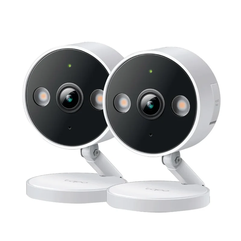 TP-LINK - Ensemble de 2 Caméras de Sécurité Intérieur/Extérieur WiFi Tapo C120 *Boite Ouverte*