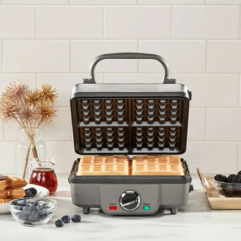 CUISINART - Gaufrier Belge avec Plaque à Crêpes
