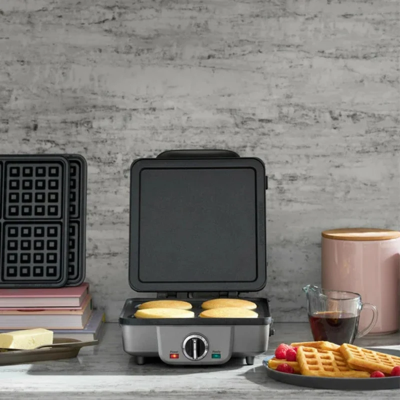 CUISINART - Gaufrier Belge avec Plaque à Crêpes