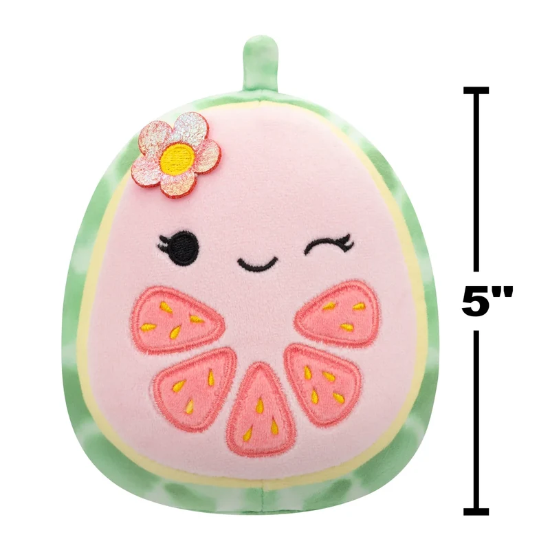 SQUISHMALLOWS - Ensemble de 8 Peluches Thématique Nourriture