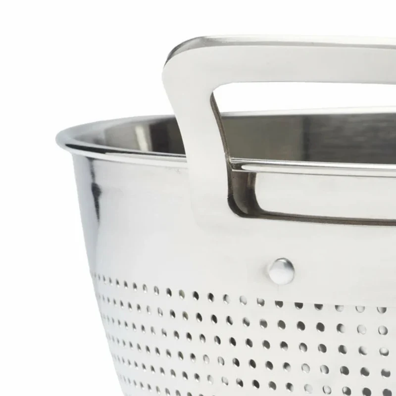 MIU - Ensemble de 3 Passoires en Acier Inoxydable
