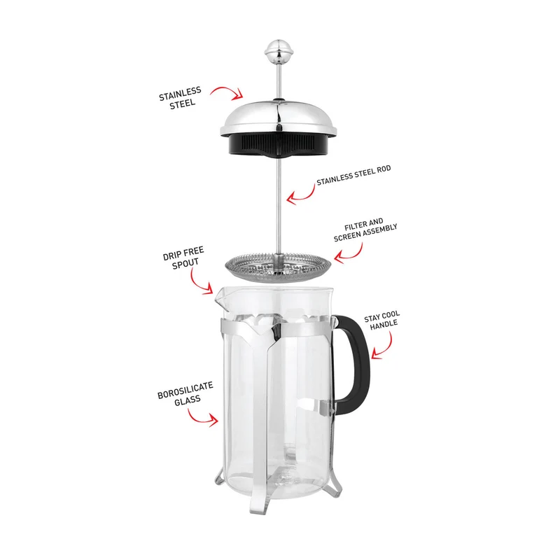 Avanti Domo 3 Cup Coffee Plunger 350ml