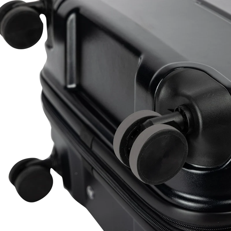 Olympus Artemis Hard Shell ABS+PC Luggage Set in Jet Black (3 Piece Set)