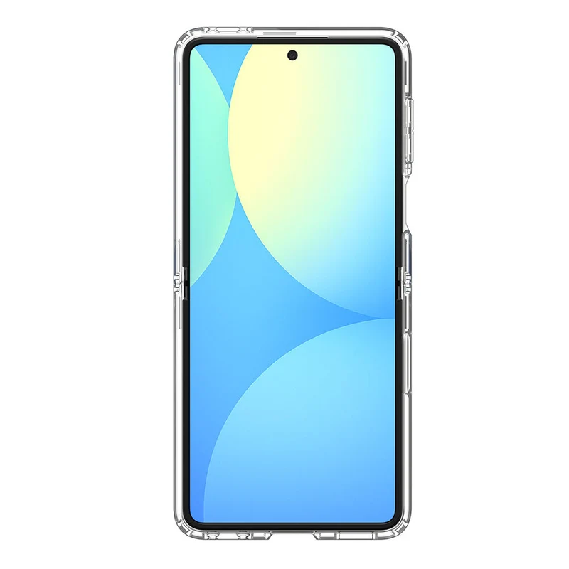 Spigen Galaxy Z Flip 8 Ultra Hybrid Pro (MagFit) Case (Clear Case / White Ring)