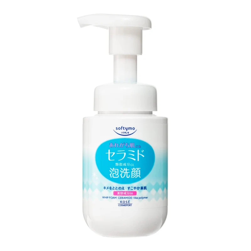 Softymo Kose Ceramide Foaming Face Wash 150ml for Sensitive Skin