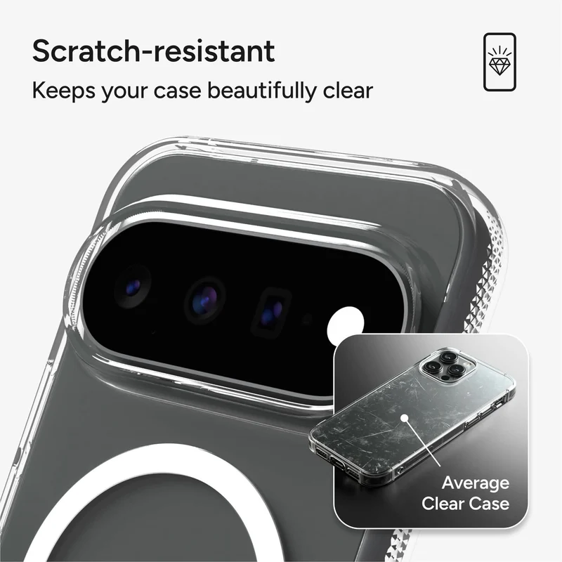 ZAGG Crystal Palace Snap case for Pixel 11 Pro XL (Clear)
