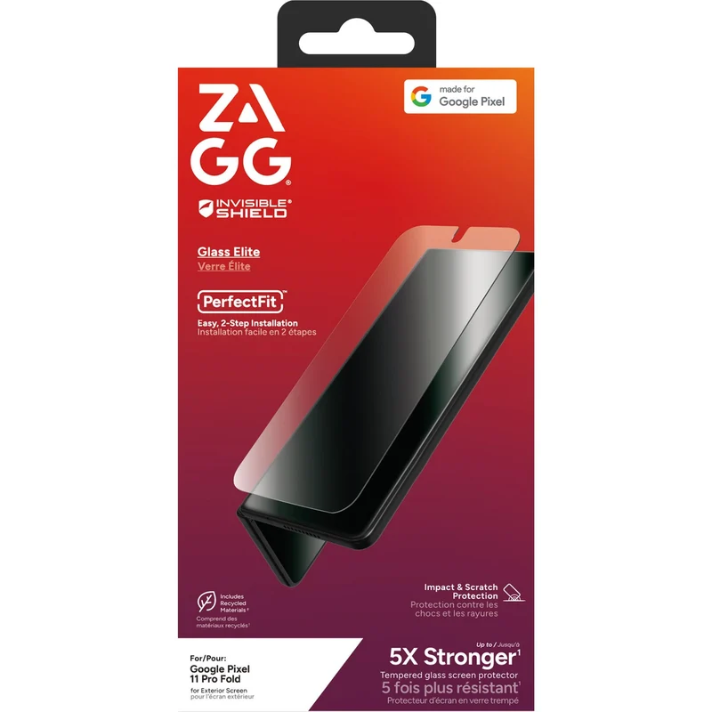ZAGG InvisibleShield Glass Elite Screen Protector for Pixel Pro Fold