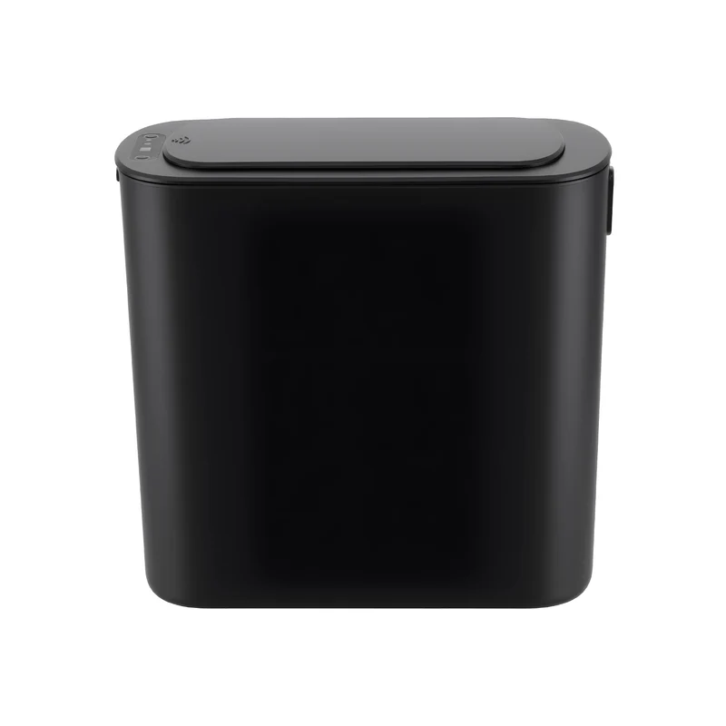 Devanti 11L Motion Sensor Kitchen Bin Slim Touchless Rubbish Can with Lid Black
