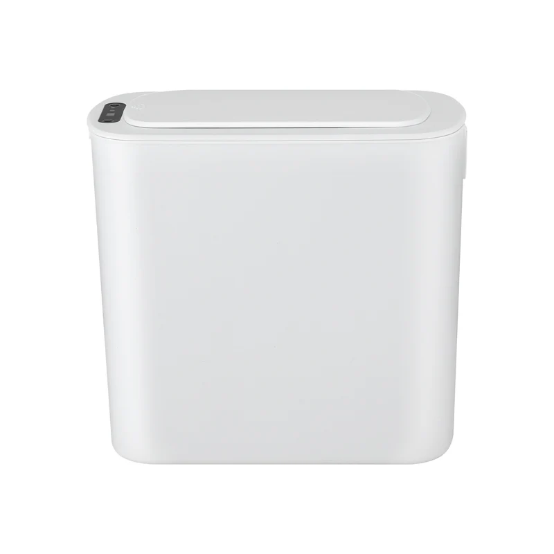 Devanti 11L Motion Sensor Kitchen Bin Slim Touchless Rubbish Can with Lid White