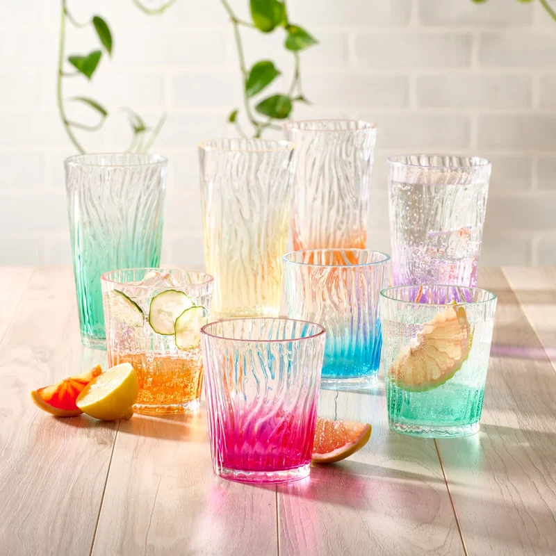 TRUDEAU - Ensemble de 12 Verres Incassables