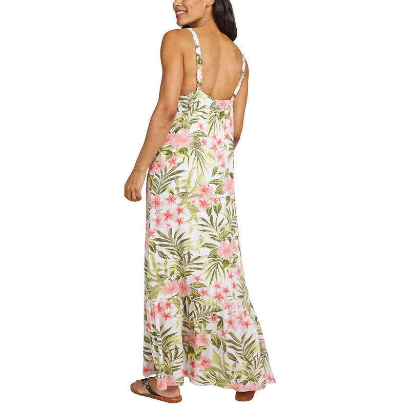 HURLEY - Robe Maxi à Volants pour Femme
