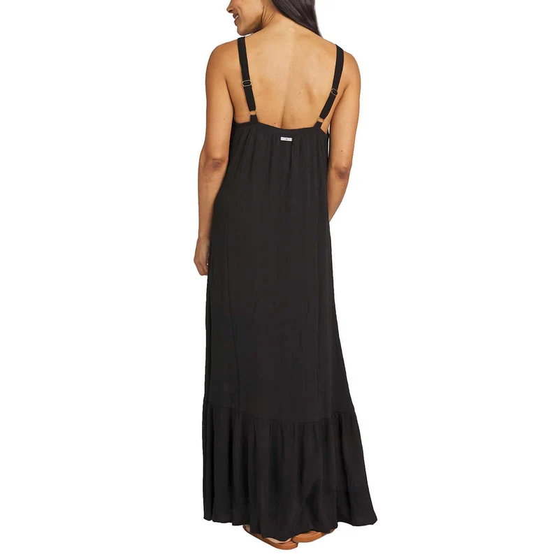HURLEY - Robe Maxi à Volants pour Femme
