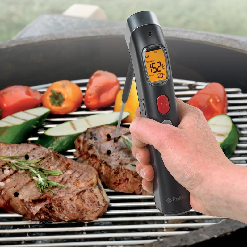 POLDER - Thermomètre à Lecture Instantanée Partenaire du Grill