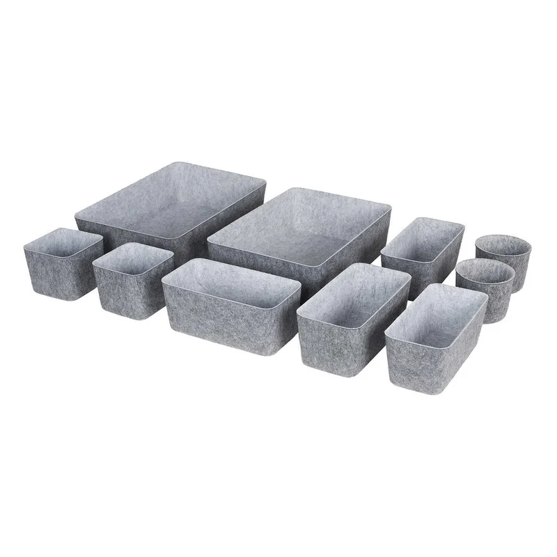 NEATFREAK - Ensemble de 10 Range-Tout pour Tiroirs en Feutre