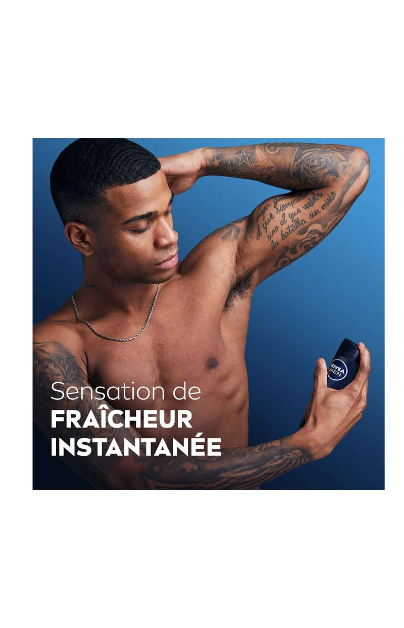 3 déodorants anti-transpirants anti-bactériens 72 h - Homme - 200 ml