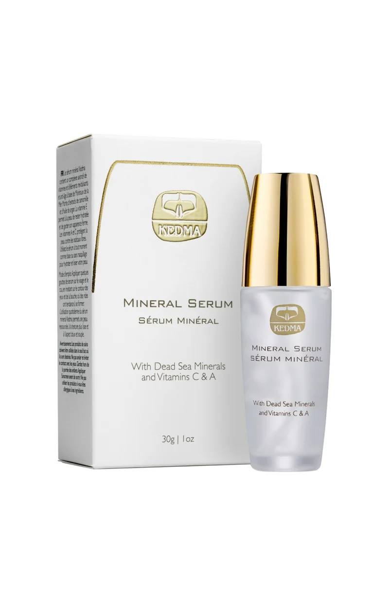 Sérum anti-âge - Minéraux de la mer Morte , camomille & huile d'argan - Visage - 30 ml