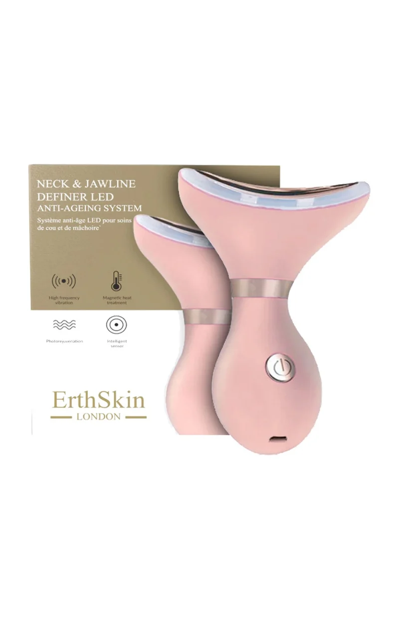 Appareil anti-âge LED - Visage & cou - Rose