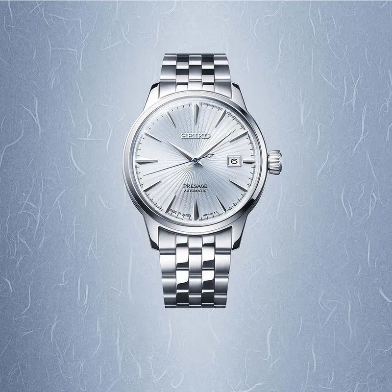 Seiko Presage SARY161 Men's Automatic Watch Ice Blue Stainless Steel