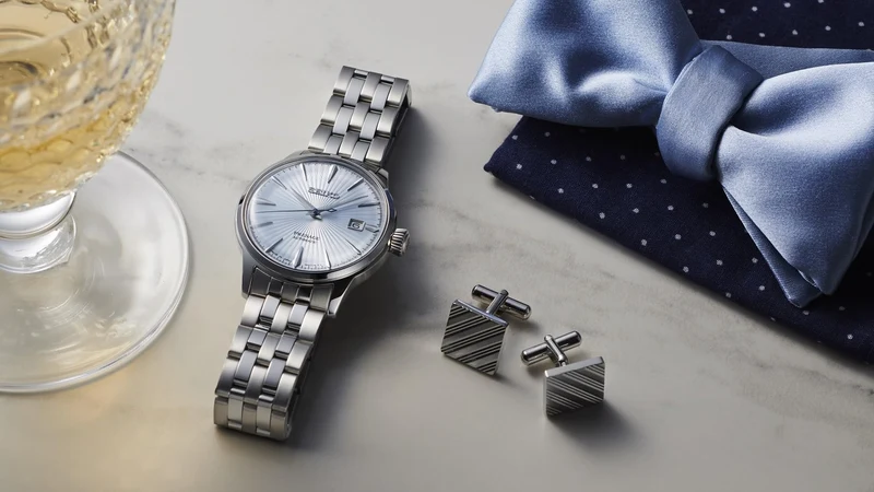 Seiko Presage SARY161 Men's Automatic Watch Ice Blue Stainless Steel