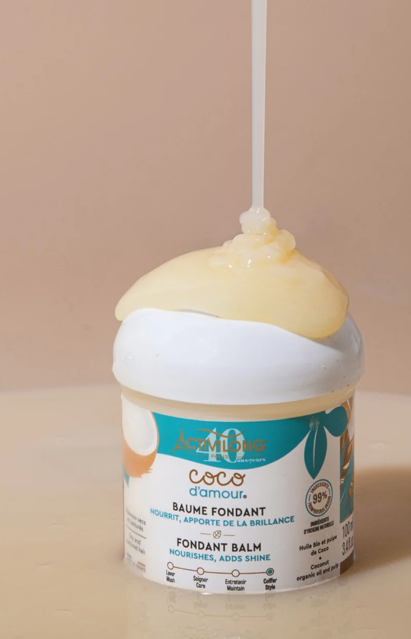 Baume fondant - Noix de coco - Cheveux secs & texturés - 100 ml