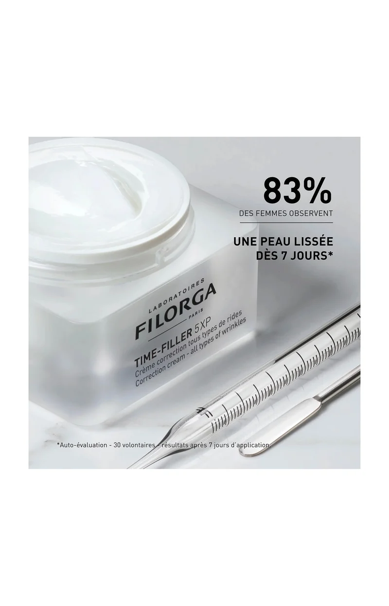 Crème de jour anti-rides - Time Filler 5XP - Visage - 50 ml
