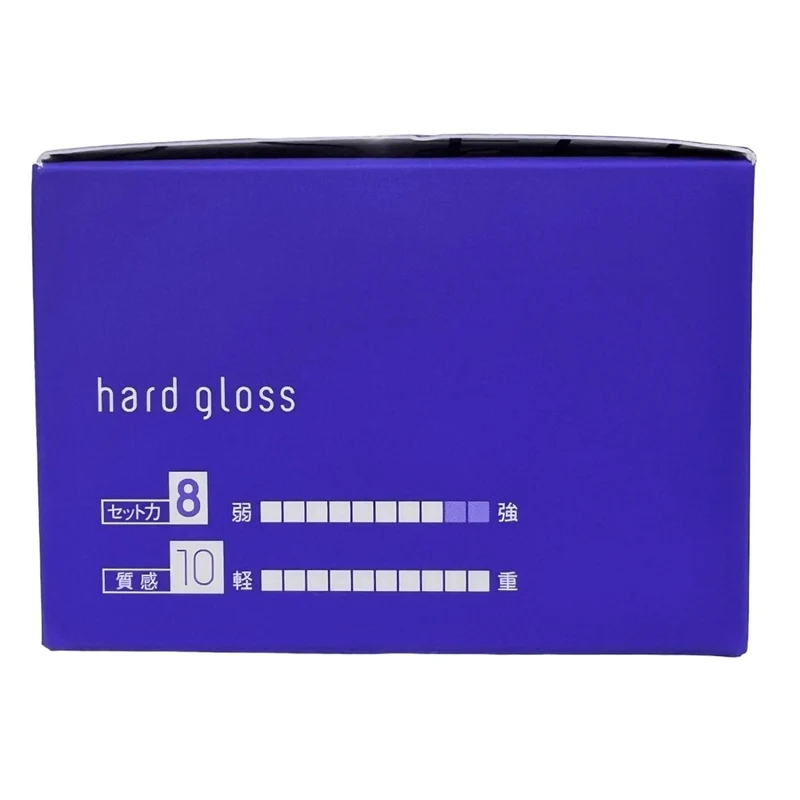 Demi Uevo Design Cube Hard Gloss Wax Purple 30G - Strong Hold Hair Gel