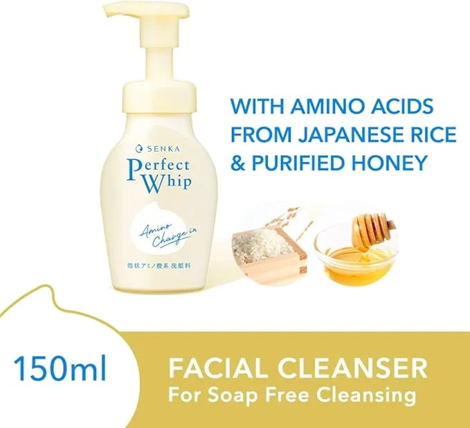 Facial Wash Specialty Sengan Senka Speedy Perfect Whip Moist Touch Cleanser 150ml