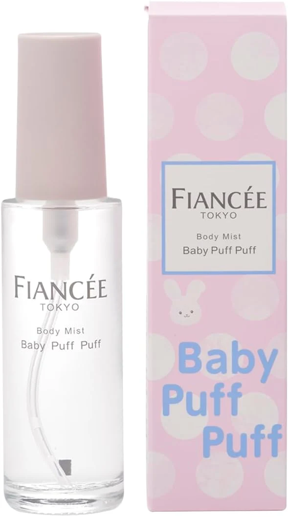 Fiancee Body Mist Baby Puff Scent - Light Fresh Fragrance Spray by Fiance