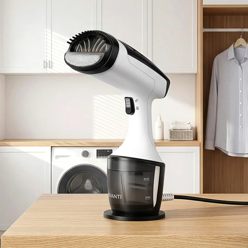 Devanti Clothes Steamer, 1500W Powerful Handheld Steam Iron for Home Travel