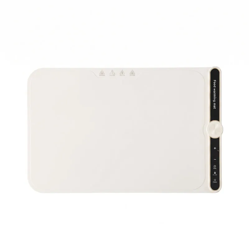 Devanti Food Warming Mat 60 x 38cm Electric Food Warmer With Timer (White)