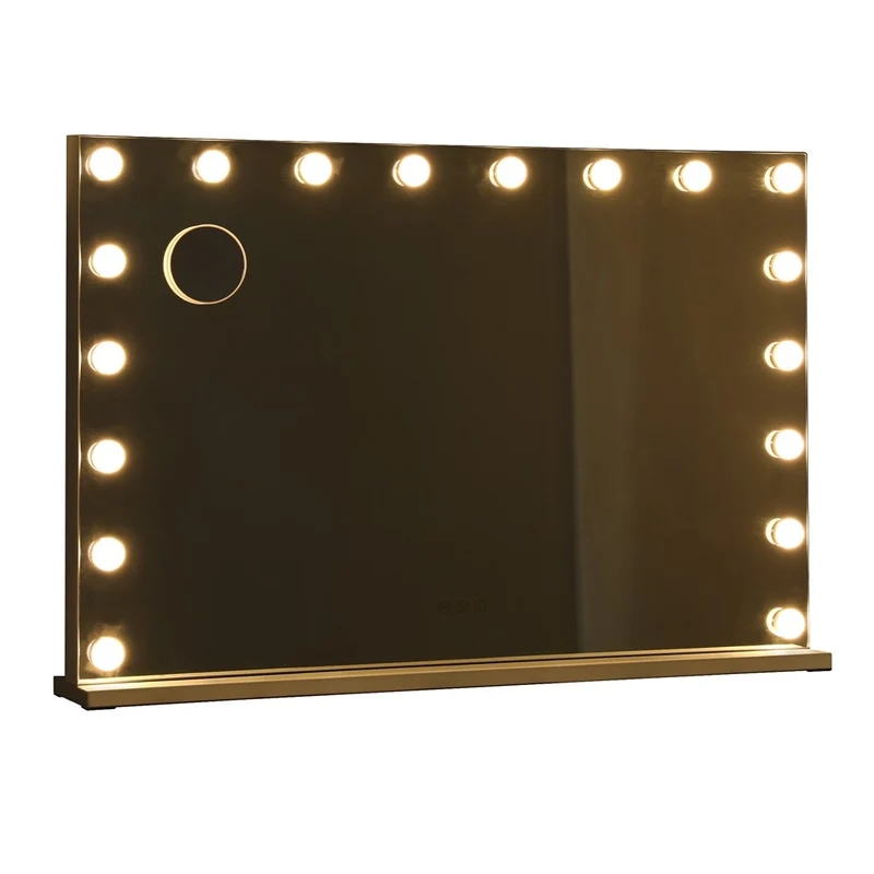 Embellir 90x60cm Makeup Mirror Large Hollywood Vanity Mirror with 18 Dimmable LED Bulbs