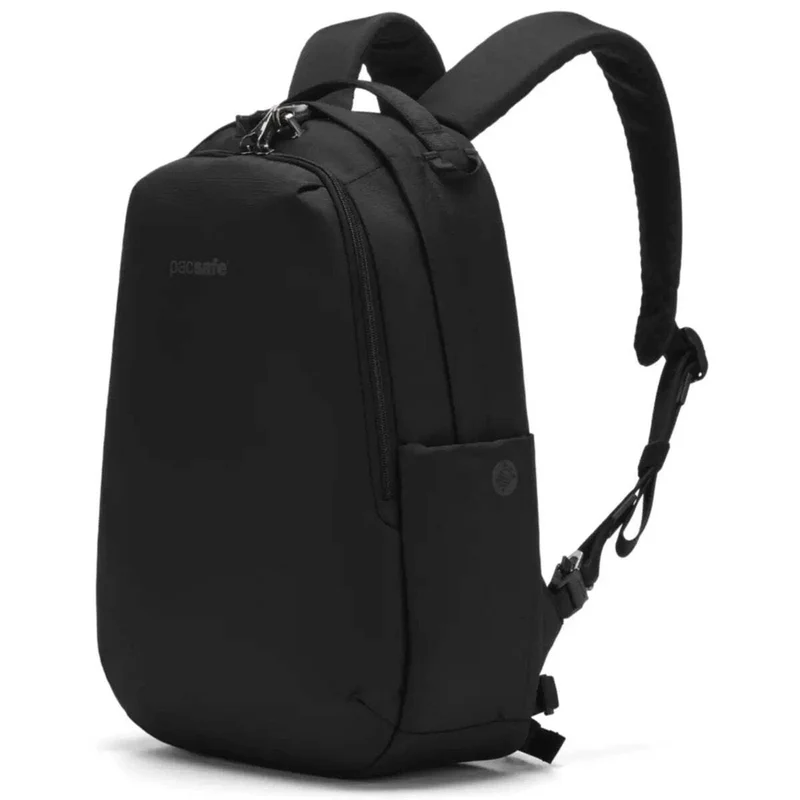 Pacsafe V All-Around 16L Anti-Theft 13" Laptop Backpack - Jet Black