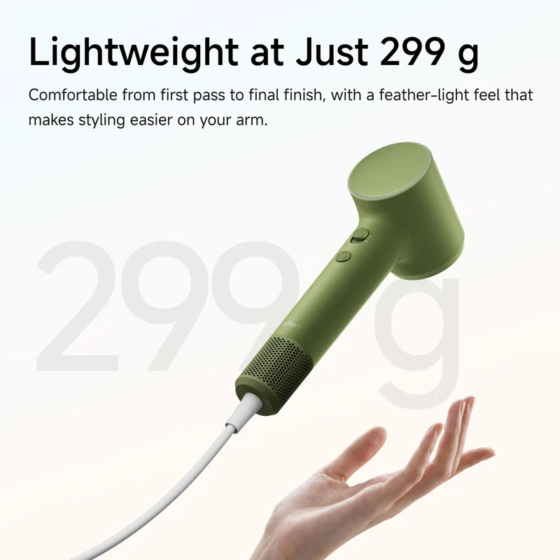 Laifen Air Pro High-Speed Hair Dryer (Jungle Green)