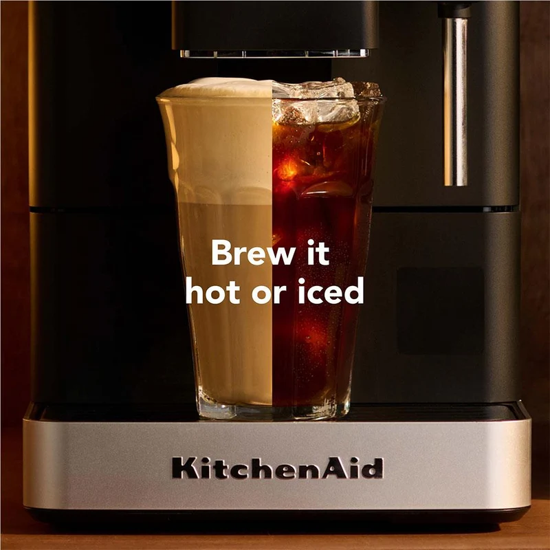 KitchenAid KF4 Compact Fully Automatic Esspresso Machine (Matte Black)