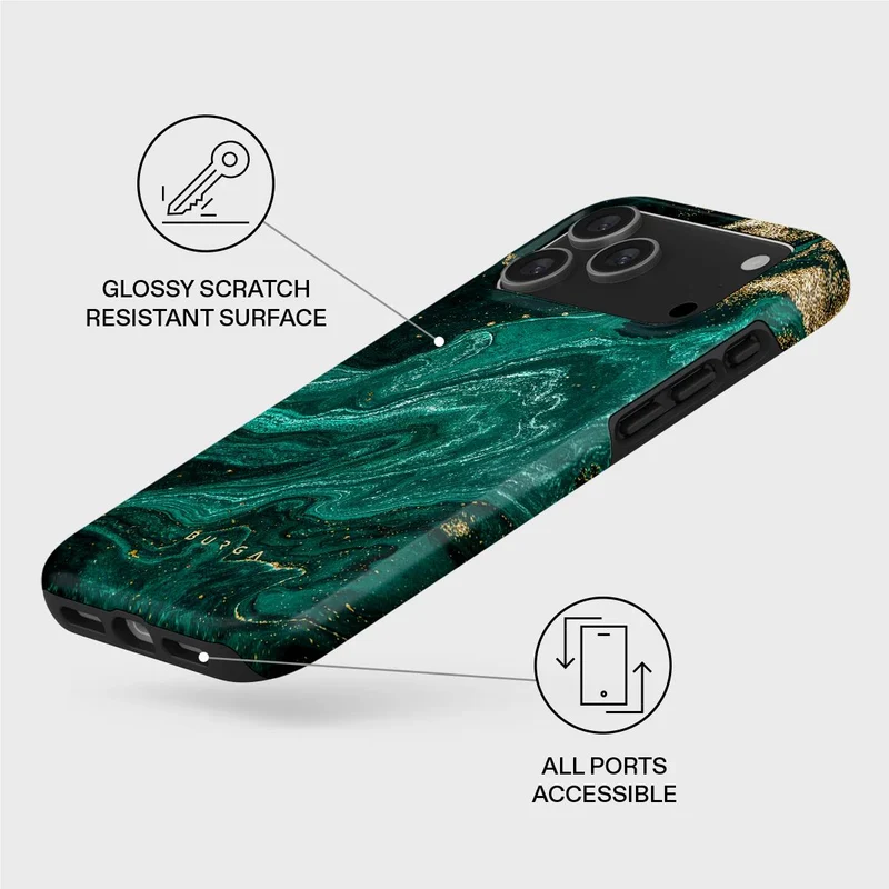 Burga MagSafe Case for iPhone 17 Pro Max (Emerald Pool)