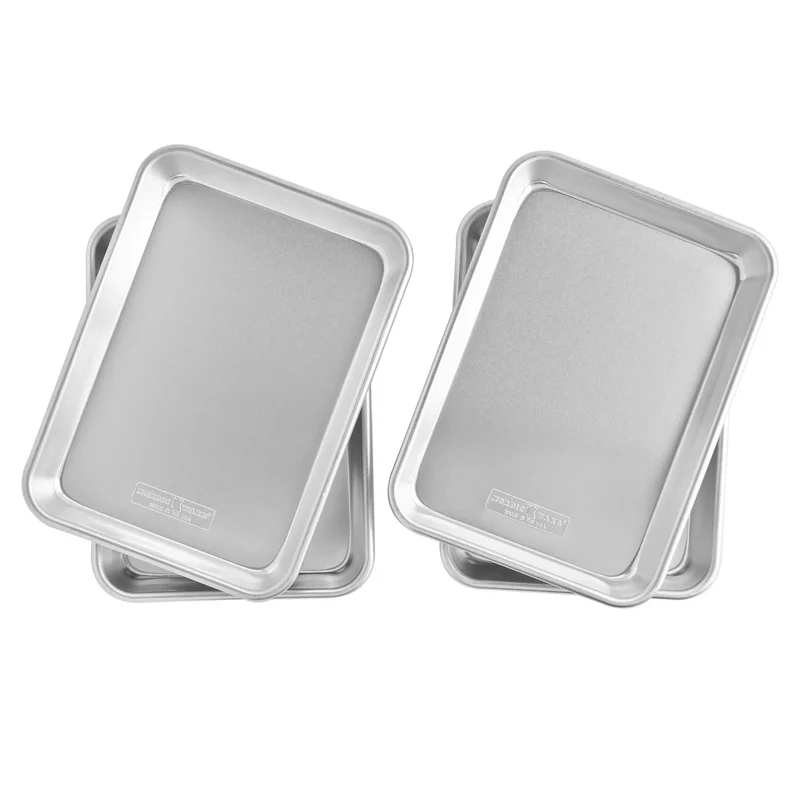 NORDIC WARE - Ensemble de 4 Sixième de Plaques à Pâtisserie