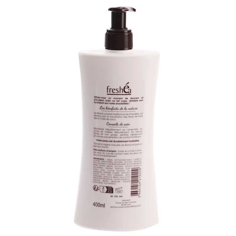Lait hydratant corps monoï de Tahiti