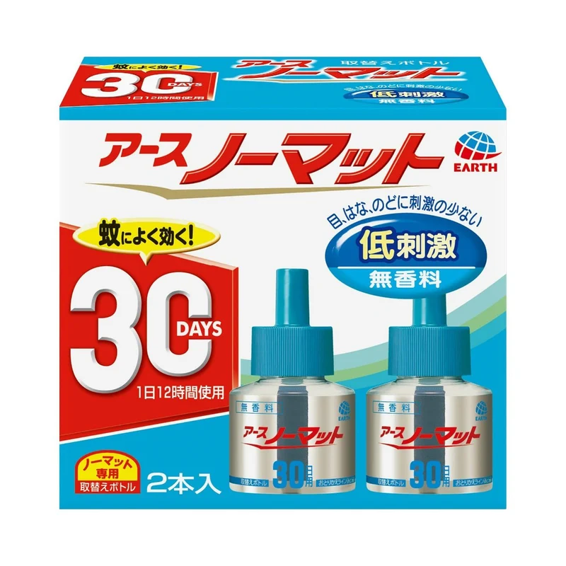 Earth Nomat Refill Bottle 30 Day Unscented 2 Bottles