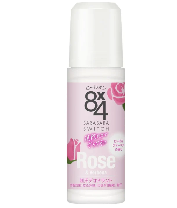 Eight Four Roll-On Deodorant Rose Verbena Scent 45ml Quasi-Drug