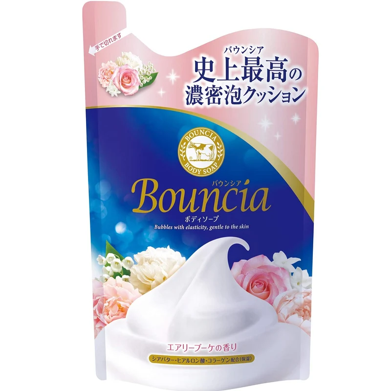 Bouncia Body Soap Refill 360ml Airy Bouquet Scent - 1 Pack
