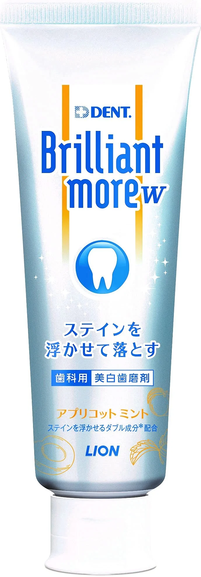 Lion Dental Materials Dent Health Brilliant Double Apricot Paste 90G