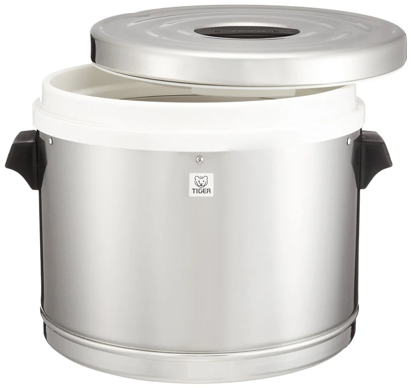 Tiger Stainless Steel Jar Vacuum Insulated Food Container JFM-570P-XS Silver 5.7L