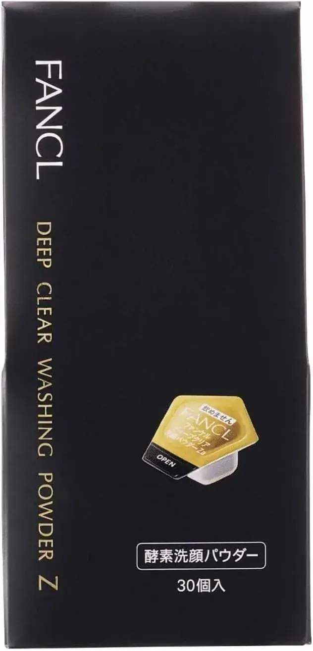 FANCL Deep Clear Face Wash Powder 30 Count Gentle Pore Care
